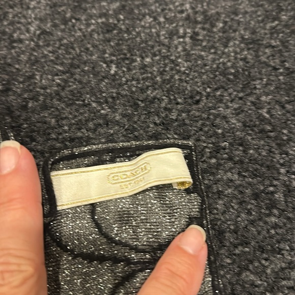 Coach Signature Reversible Scarf - Picture 2 of 4